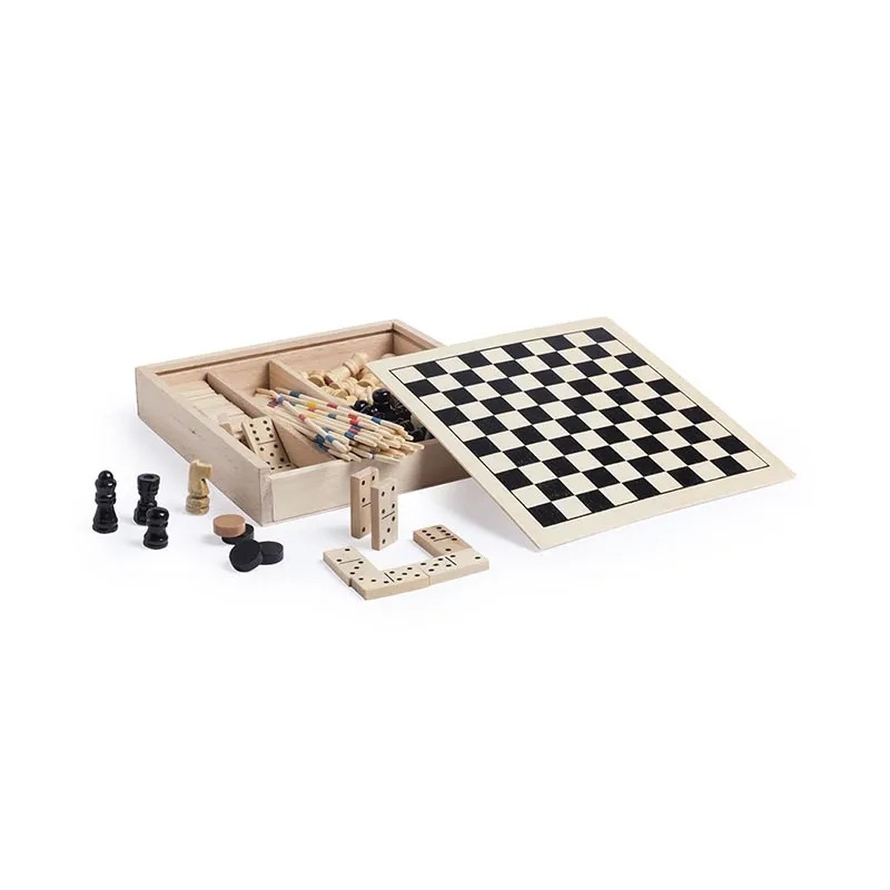 Set de Juegos de Madera