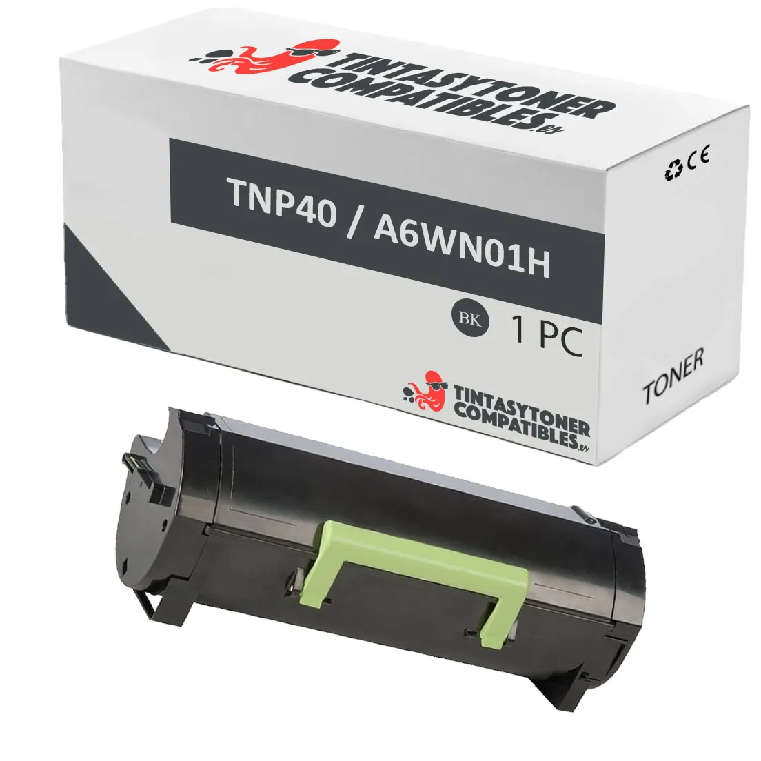 Tóner compatible Konica Minolta A6WN01H Negro · 20.000 páginas