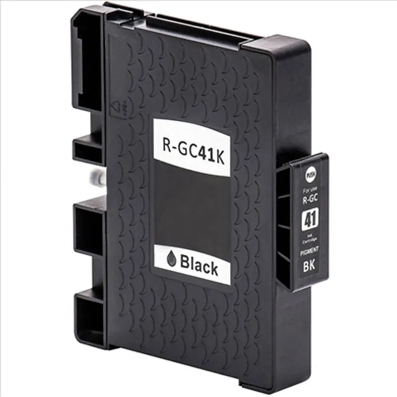 Cartucho de tinta compatible Ricoh gc41bk · 36 ml