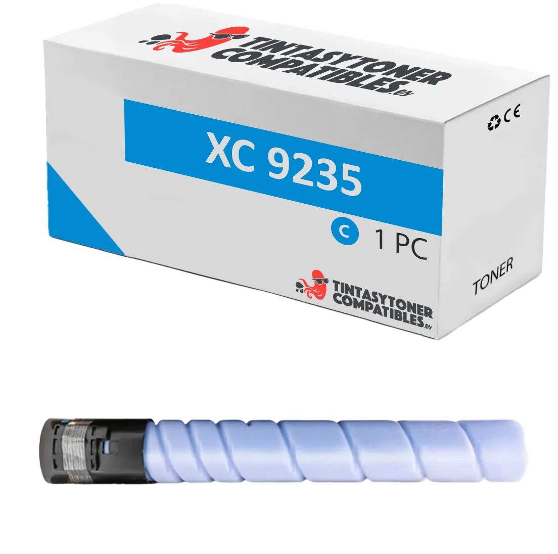 Tóner compatible Lexmark 24B6846 Cian · 30.000 páginas