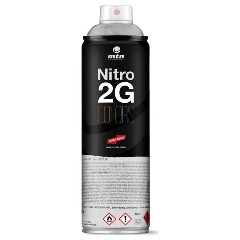 Spray MTN Nitro 2G Colors Plata