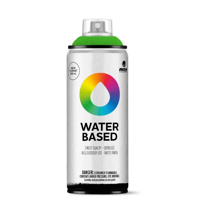 Spray de Pintura MTN Water Based Verde Valle (400 ml)