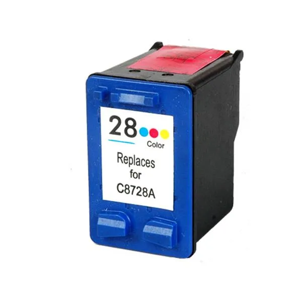 Cartucho de tinta compatible HP C8728AE Tricolor · 18 ml