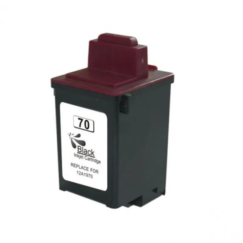 Cartucho de tinta compatible Lexmark 012AX970E Negro · 21 ml