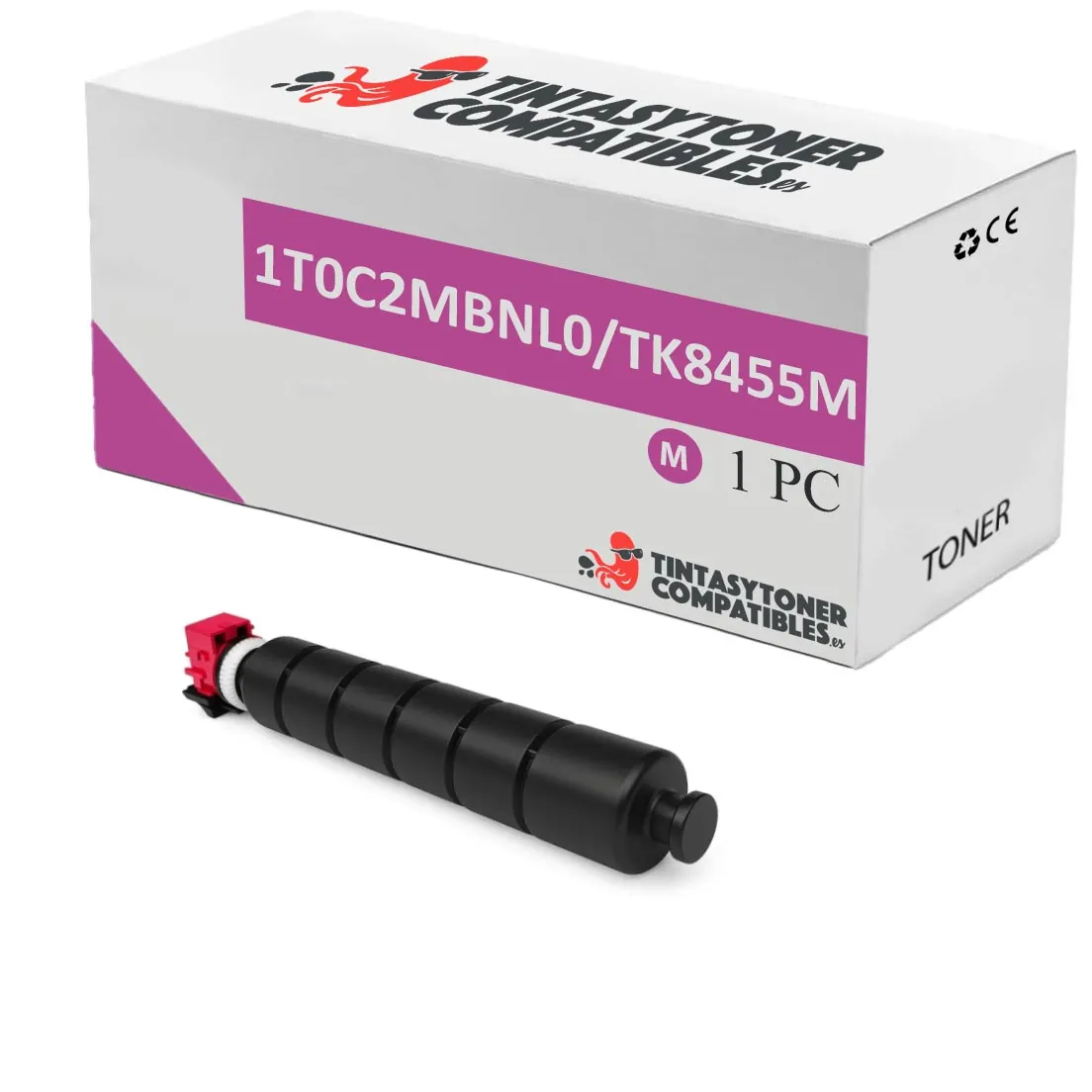 Tóner compatible Kyocera 1T0C2MBNL0 Magenta · 12.000 páginas