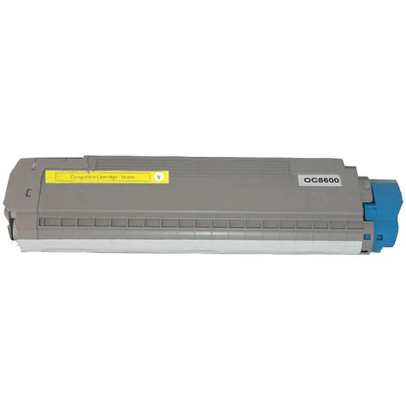 Tóner compatible OKI 43487709 Amarillo · 6.000 páginas