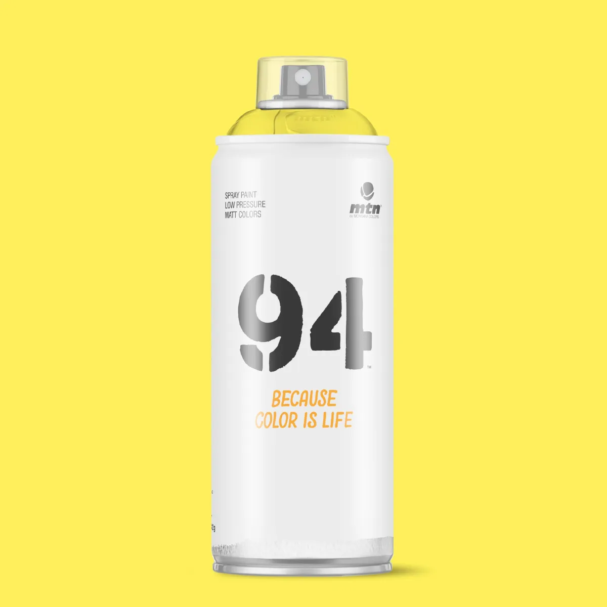 Spray de Pintura Montana Colors MTN 94 RV-109 Amarillo  Canarias