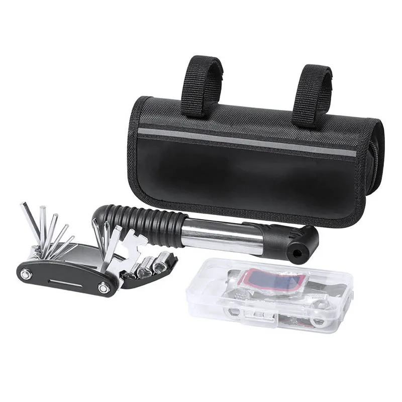 Kit Pinchazos Bici con Bomba Manual de Inflado