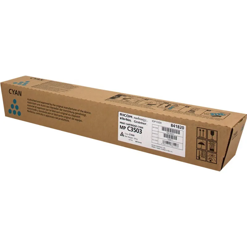 Ricoh Aficio MP C3003 / MP C3503 / MP C3504 / MP C4504 / MP C5504 / MP C6004 Cyan Original