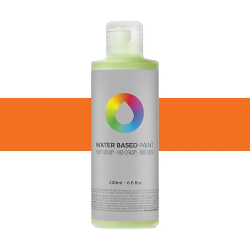 MTN Water Based Paint Azo Orange 200 ml
