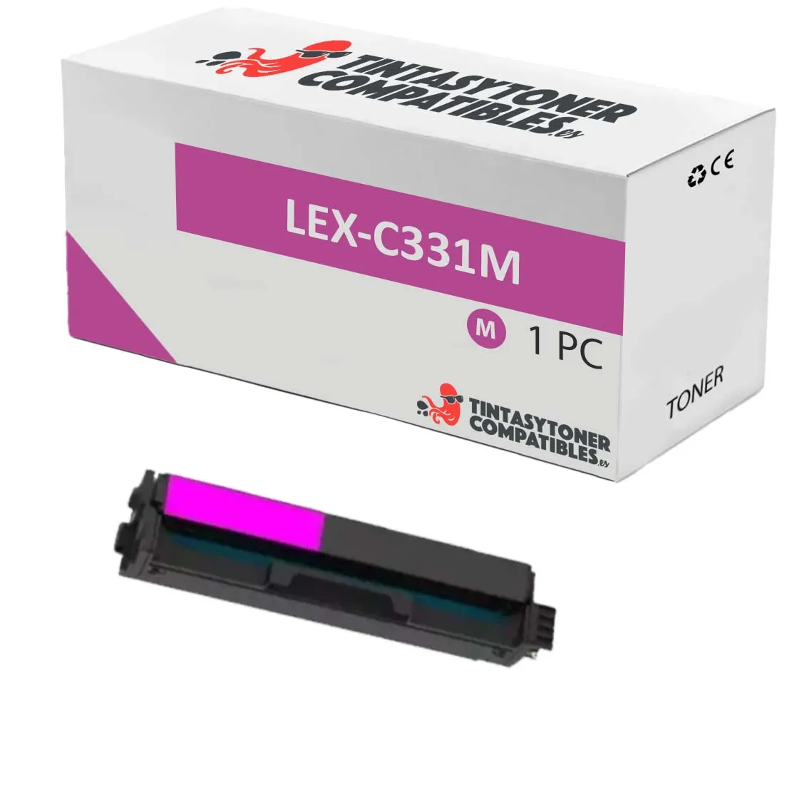 Tóner compatible Lexmark 20N2HM0 Magenta · 4.500 páginas