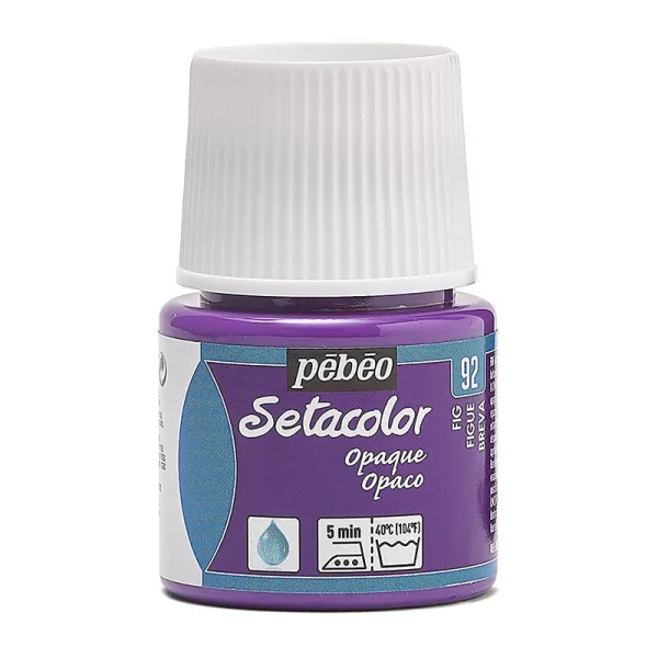 Produto Pintura Pébéo Setacolor Opaco Higo 45 ml Imagem