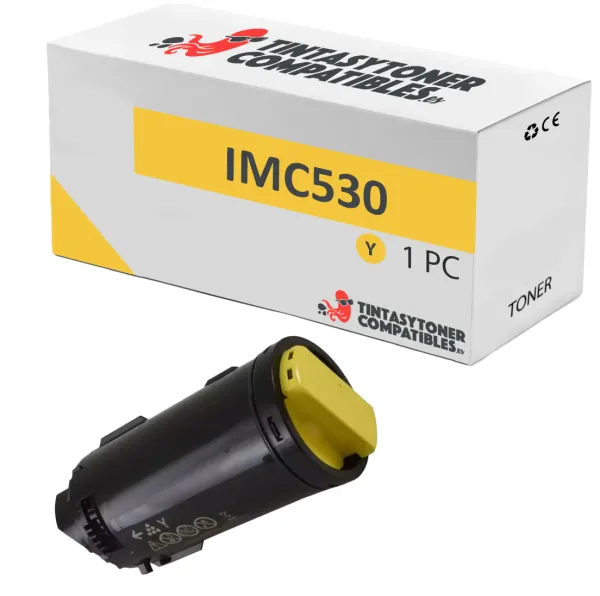 Produto Tóner compatible Ricoh 418243 Amarillo · 18.000 páginas Imagem