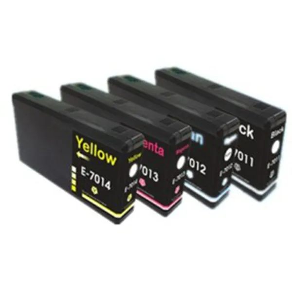 Producto Pack 4 cartuchos de tinta compatibles Epson -T-7011- XXL/-T-7012-/-T-7013-/-T-7014- negro, cian, magenta y Imagen