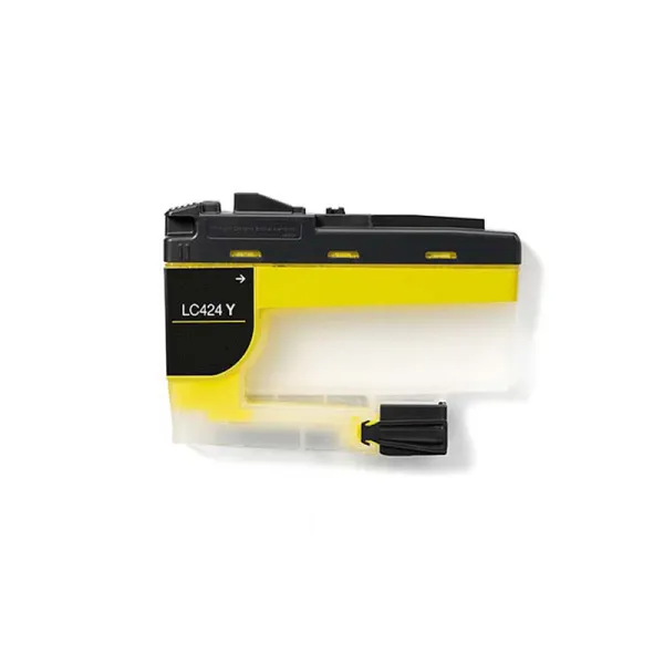 Producto Cartucho de tinta compatible Brother LC424Y Amarillo · 750 páginas Imagen