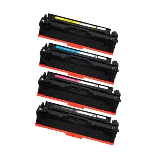 Producto Pack 4 tóner compatibles HP CF540X (203X)/CF541X (203X)/CF542X (203X)/CF543X (203X) negro, cian, amarillo y Imagen