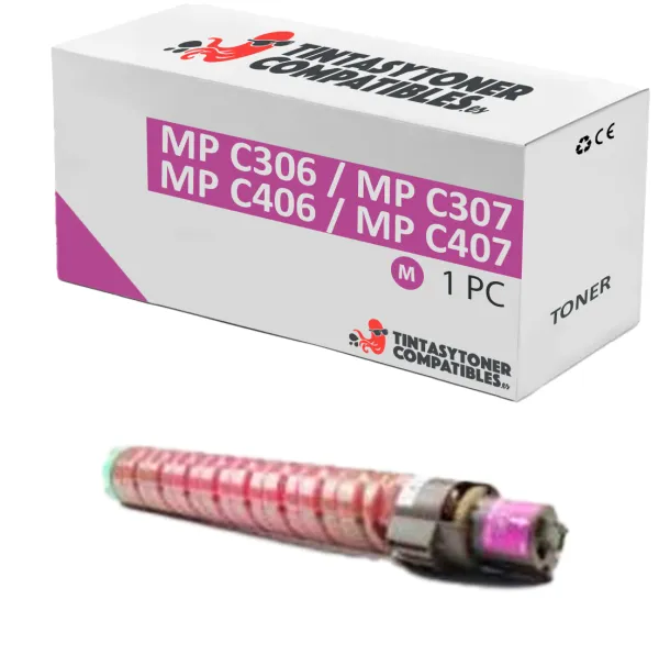Produto Tóner compatible Ricoh 842097 Magenta · 6.000 páginas Imagem