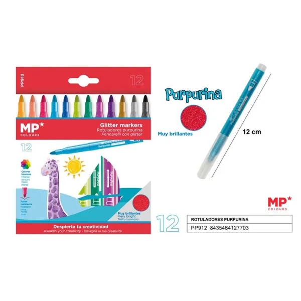 Product ROTULADORES PURPURINA 12U MP Image