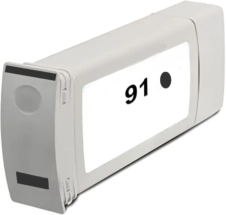 Producto Cartucho de tinta compatible HP HP91MBK · 775 ml Imagen
