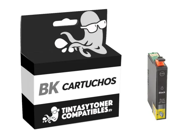 Producto Cartucho de tinta compatible Epson C13T03A14010 Negro · 500 páginas Imagen