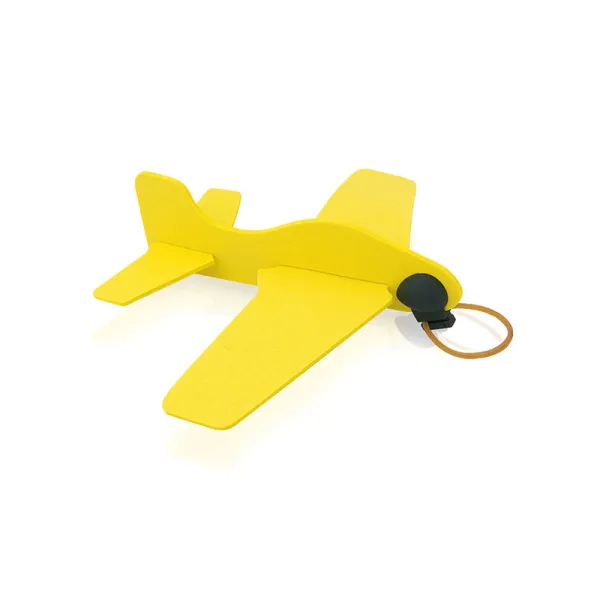 Producto Avioneta de Goma Eva Amarilla Imagen