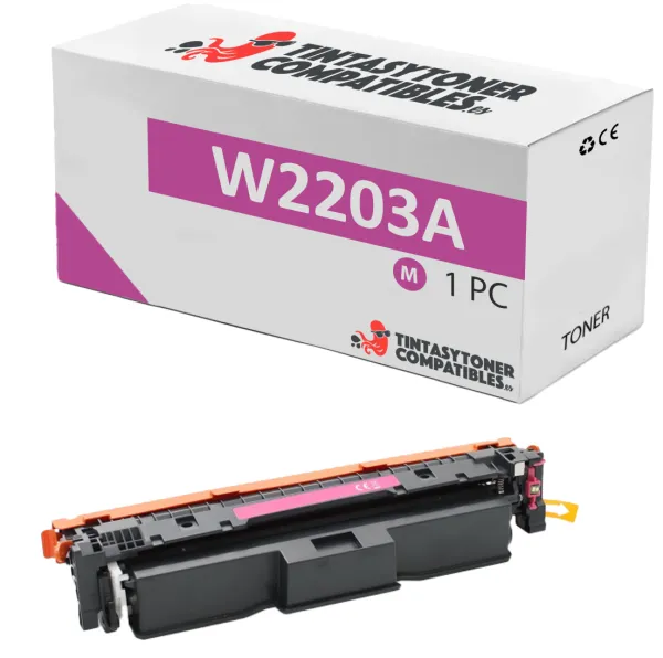 Produto Tóner compatible HP HP-220A-M Magenta · 5.500 páginas Imagem