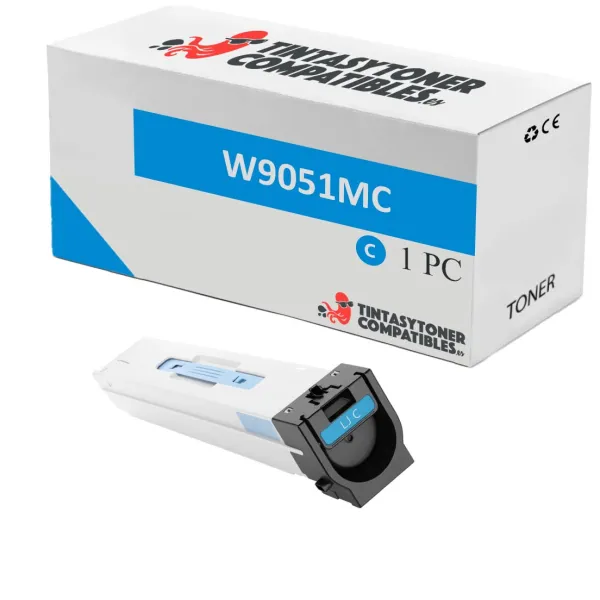 Product Tóner compatible HP W9051MC Cian · 52.000 páginas Image