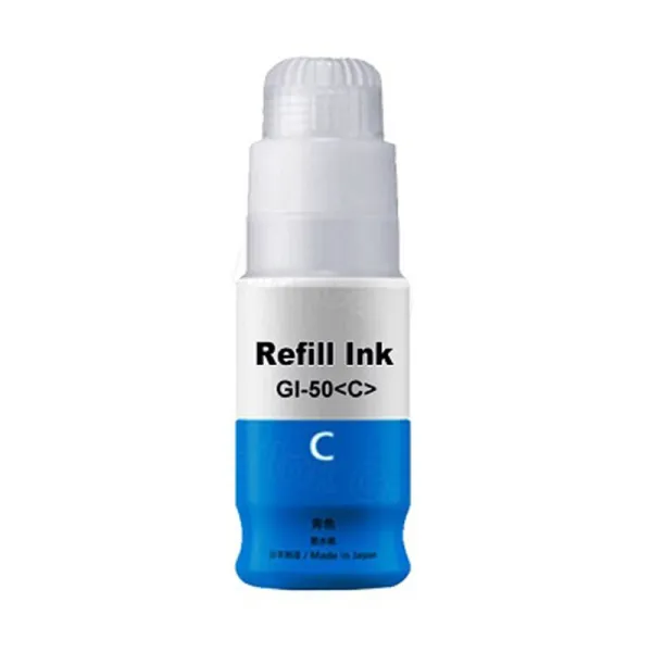 Producto Botella de tinta compatible Canon GI50C Cian · 70 ml Imagen