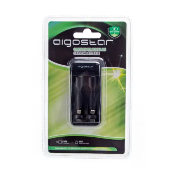 Product Cargador Rápido de 2 Pilas AA/AAA Image