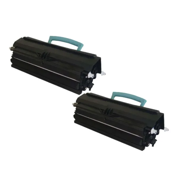 Product Compatible Pack 2x Lexmark E230 / E240 / E330 Negro Image