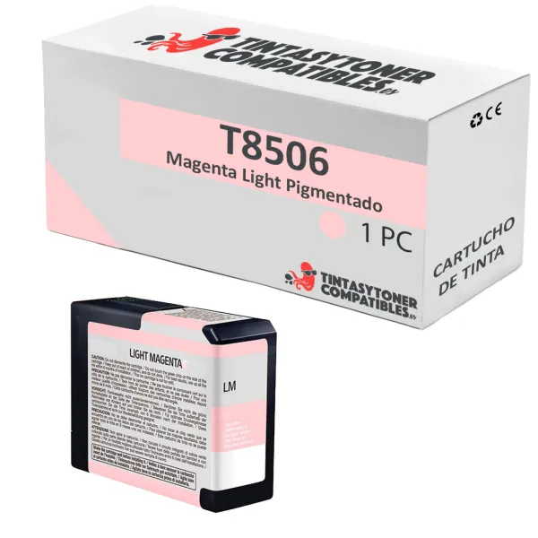 Produto Cartucho de tinta compatible Epson C13T850600 · 80 ml Imagem