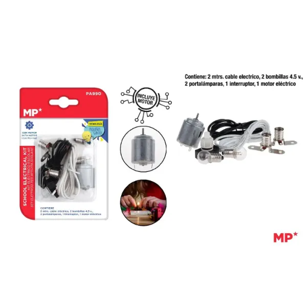 Producto Kit Eléctrico con Motor Para Trabajos Escolares Imagen