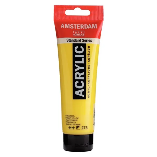 Produto Amsterdam Pintura Acrílica Amarillo Primario 120 ml Imagem