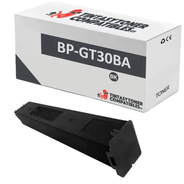 Producto Tóner compatible Sharp BPGT30BA Negro · 20.000 páginas Imagen