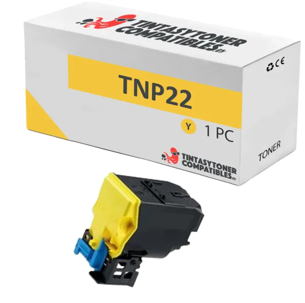 Product Tóner compatible Konica Minolta A0X5252 Amarillo · 4.600 páginas Image
