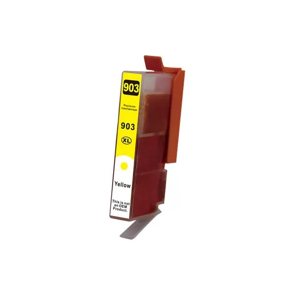 Producto Cartucho de tinta compatible HP T6M11AE Amarillo · 14 ml Imagen
