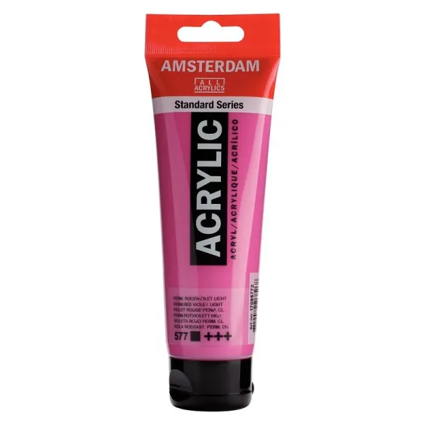 Produto Amsterdam Pintura Acrílica Violeta Rojo Permanente Claro 120 ml Imagem