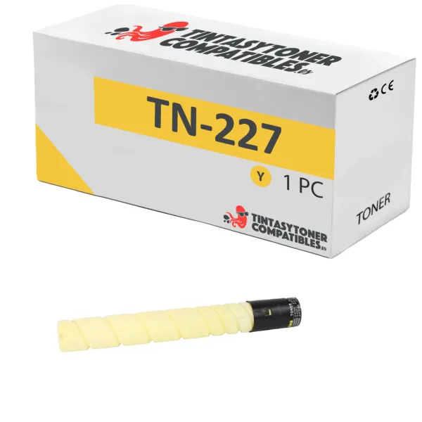 Product Tóner compatible Konica Minolta ACVH250 Amarillo · 24.000 páginas Image