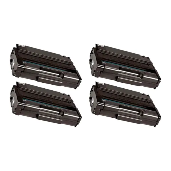 Producto Pack 4 tóner compatibles Ricoh Aficio SP 3500 / SP 3510 negro Imagen