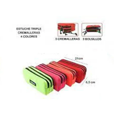 Produto ESTUCHE TRIPLE CREMALLERA Imagem