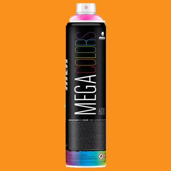 Produto Spray de Pintura MTN Mega Naranja Pastel​ Imagem