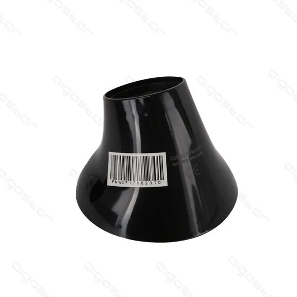 Produto Portalámparas E27 de superficie base inclinada negro Imagem