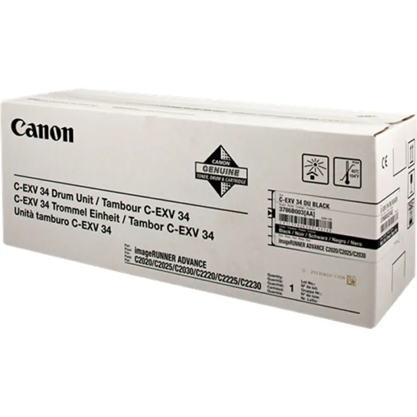 Produto Canon Tambor C-EXV34 Negro Original Imagem