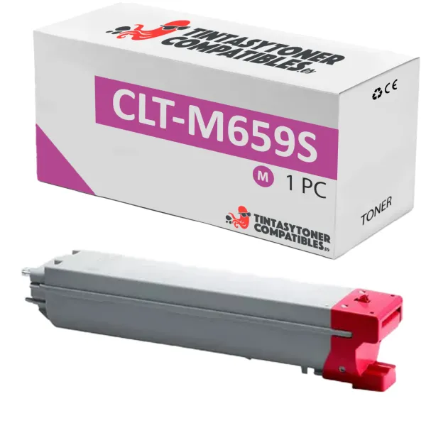 Producto Tóner compatible Samsung CLT-M659S Magenta · 20.000 páginas Imagen