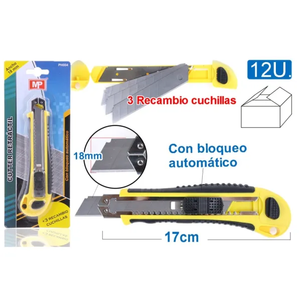Produto CÚTER PLÁSTICO 18MM Imagem
