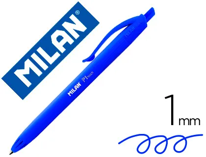 Produto BOLIGRAFO MILAN P1 RETRACTIL AZUL Imagem