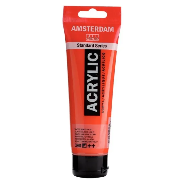 Producto Amsterdam Pintura Acrílica Rojo Naftol Claro 120 ml Imagen