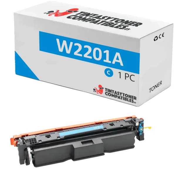 Produto Tóner compatible HP HP-220A-C Cian · 5.500 páginas Imagem