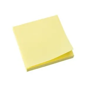 Producto Q-Connect bloc 100 notas reposicionables 76 x 76 MM amarillo Imagen