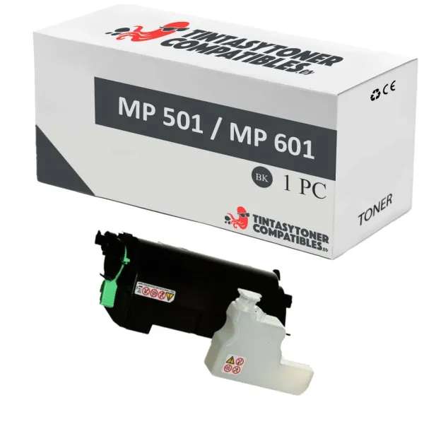 Producto Tóner compatible Ricoh 407824 Negro · 25.000 páginas Imagen